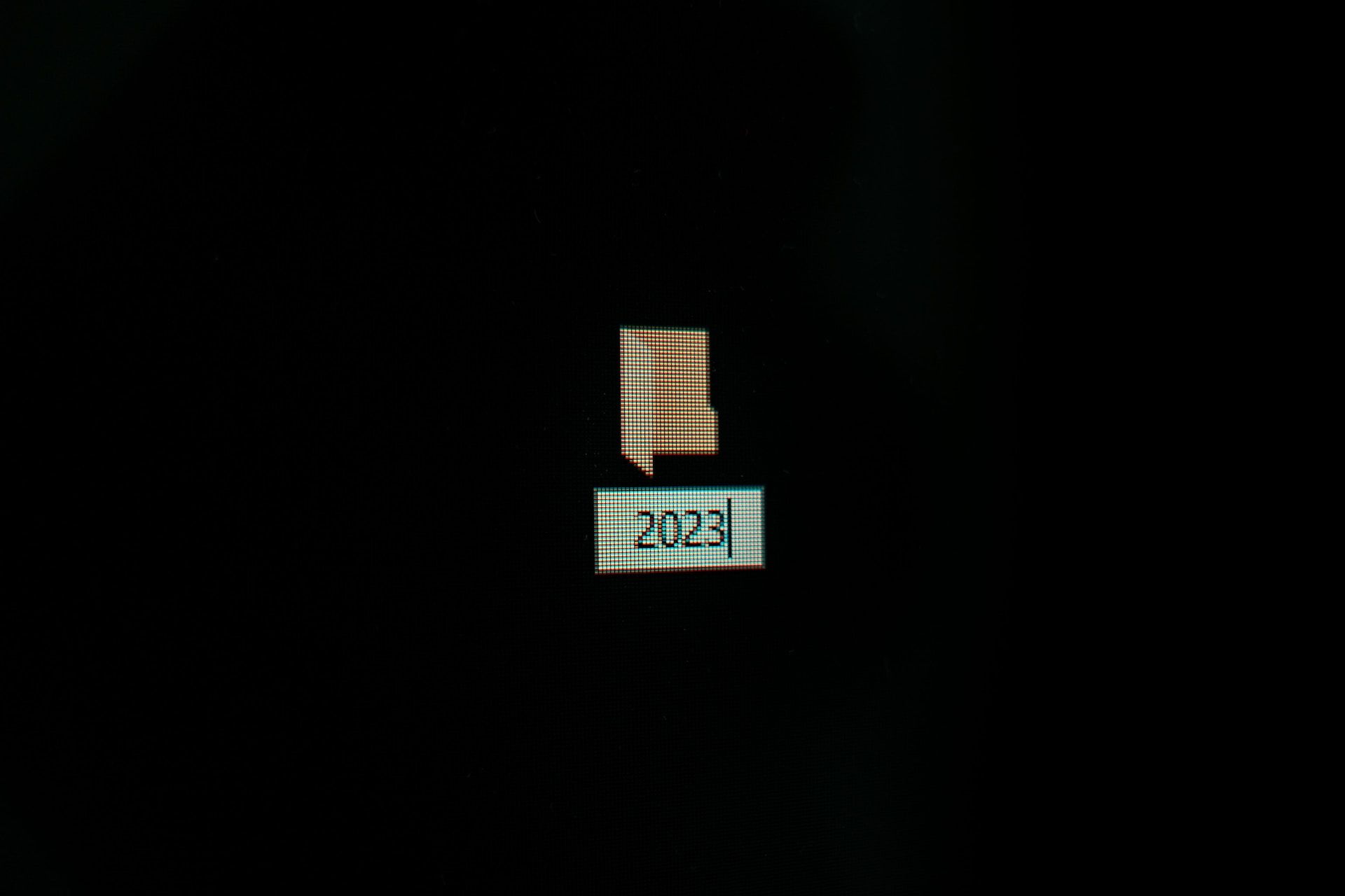 a new desktop folder called 2023